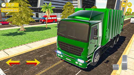 Trash Garbage Truck Simulator- Truck Driver Games - Gameplay image of android game