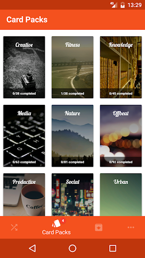 Shuffle My Life - Things To Do - Image screenshot of android app