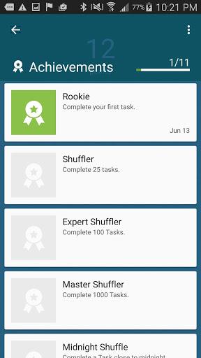 Shuffle My Life - Things To Do - Image screenshot of android app