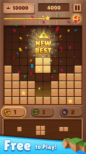 Wood Block Puzzle - Image screenshot of android app