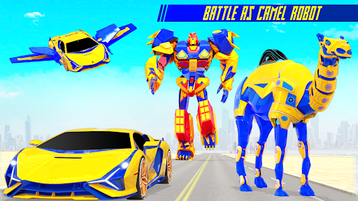 Camel Robot Car Transform Game - Image screenshot of android app