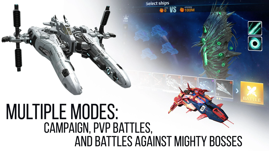 Star Conflict Heroes Wars RPG - Gameplay image of android game