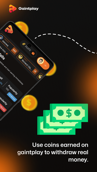 Gaintplay Earn Money & Rewards - عکس برنامه موبایلی اندروید