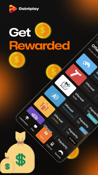 Gaintplay Earn Money & Rewards - عکس برنامه موبایلی اندروید