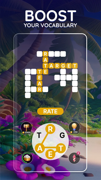 Breezy Crossword - Search Zen - عکس بازی موبایلی اندروید