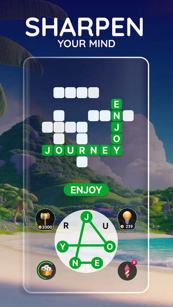 Breezy Crossword - Search Zen - عکس بازی موبایلی اندروید