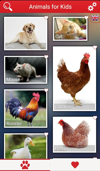 Animals for Kids - Image screenshot of android app