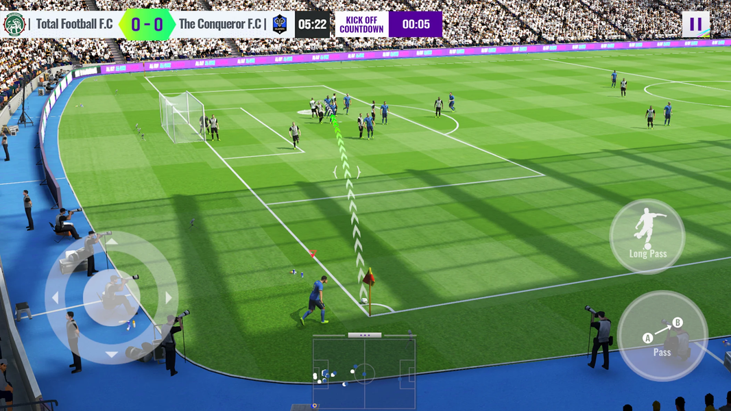 Total Football - Gameplay image of android game