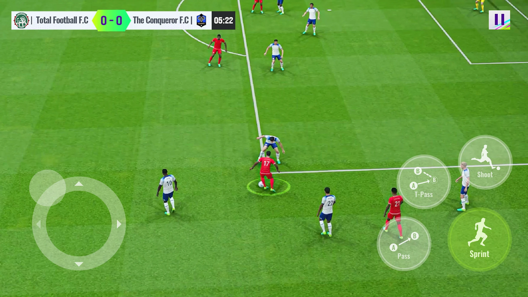 Total Football - Gameplay image of android game