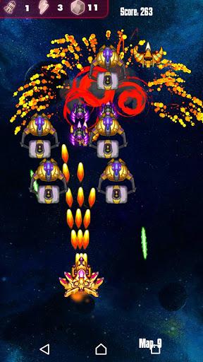 Galatic Attack : Alien Shooter - Gameplay image of android game