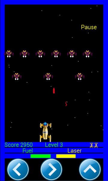 Astro Smasher - Gameplay image of android game