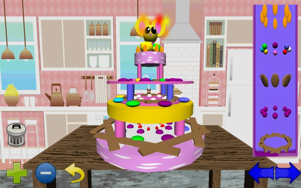 Cake Designer ۳D - عکس بازی موبایلی اندروید