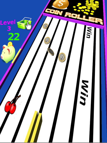 Coin Roller 3d - Gameplay image of android game