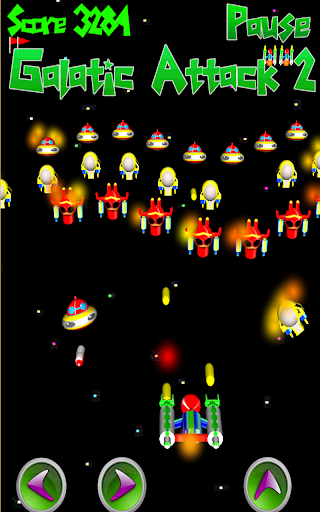 Galactic Attack 2 - Gameplay image of android game