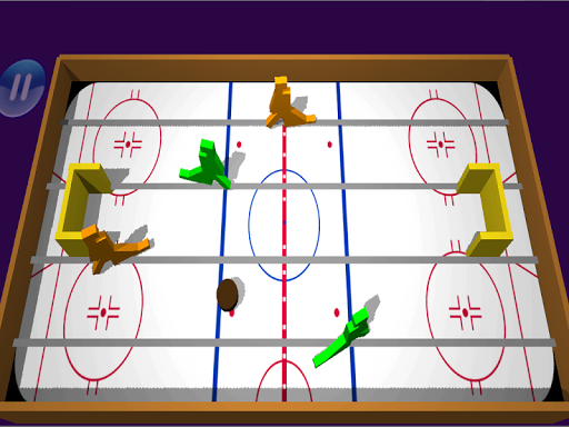 Table Ice Hockey 3d - Gameplay image of android game