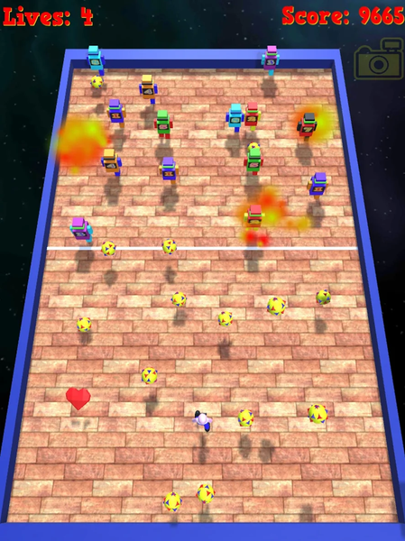 Robotic Dodgeball - عکس بازی موبایلی اندروید