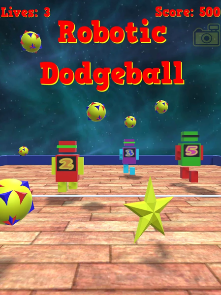 Robotic Dodgeball - عکس بازی موبایلی اندروید