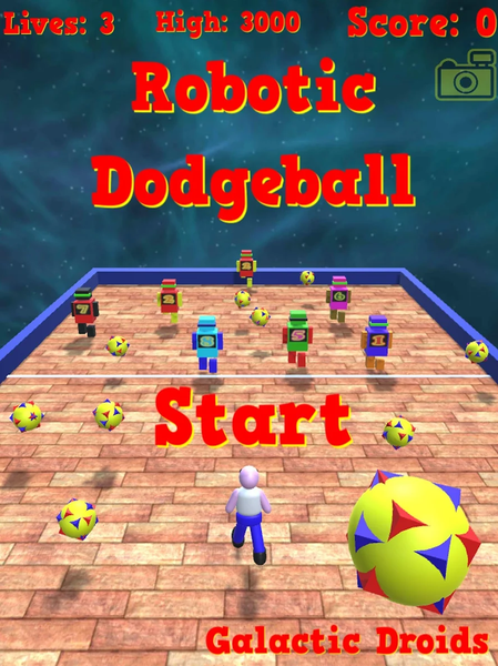 Robotic Dodgeball - عکس بازی موبایلی اندروید