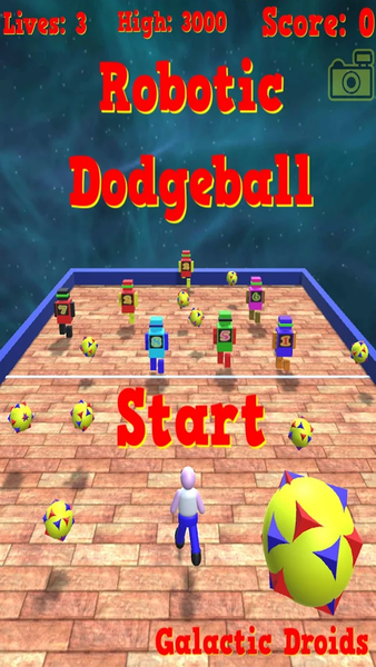 Robotic Dodgeball - عکس بازی موبایلی اندروید
