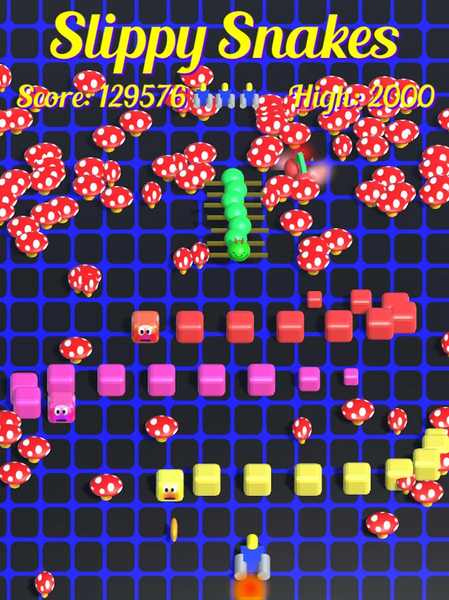 Slippy Snakes & centipedes - عکس بازی موبایلی اندروید
