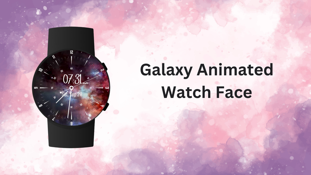 Galaxy Animated Watch Face - عکس برنامه موبایلی اندروید