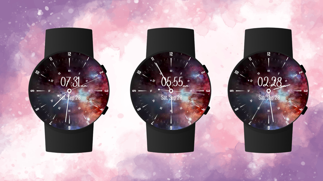 Galaxy Animated Watch Face - عکس برنامه موبایلی اندروید