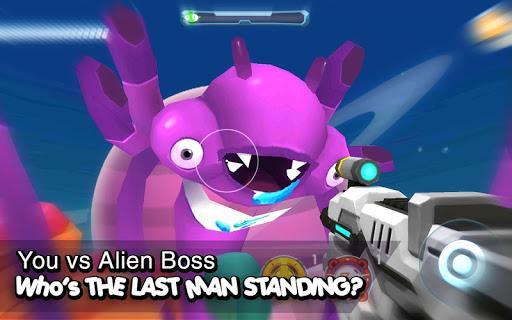 Galaxy Gunner: The Last Man Standing 3D Game - Gameplay image of android game