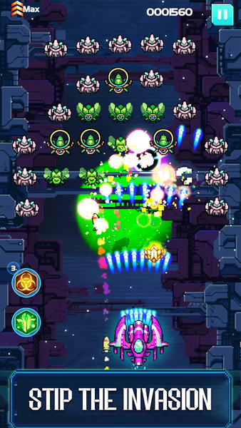Galaxy Invaders：Space Shooter - عکس بازی موبایلی اندروید