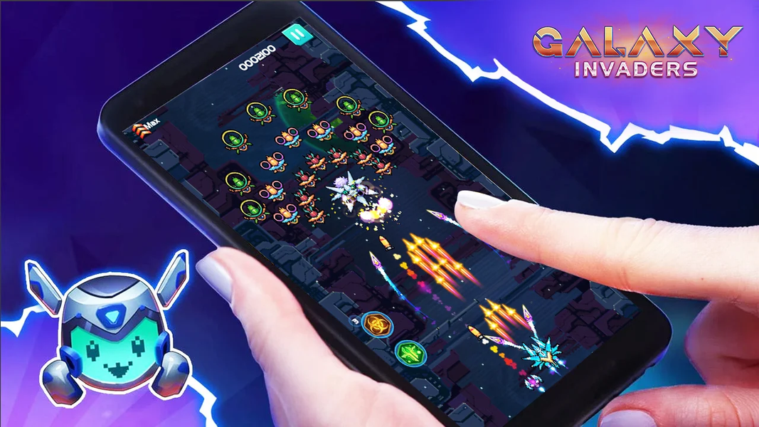 Galaxy Invaders:Space Shooter - عکس بازی موبایلی اندروید