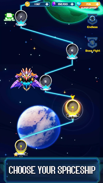 Galaxy Invaders:Space Shooter - عکس بازی موبایلی اندروید