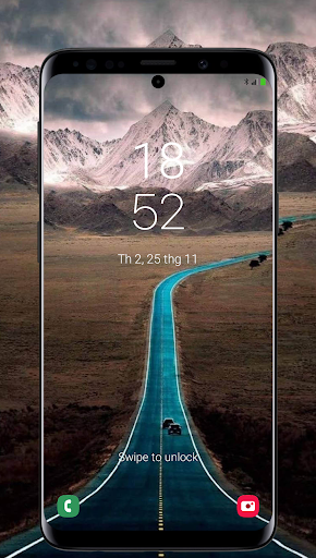 Lock Screen Galaxy S10 Note 10 S9 Note9 Edge - Image screenshot of android app