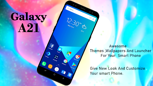 Samsung A21 launcher & Themes - Image screenshot of android app