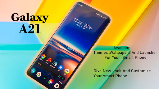 Samsung A21 launcher & Themes - عکس برنامه موبایلی اندروید