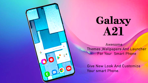 Samsung A21 launcher & Themes - Image screenshot of android app