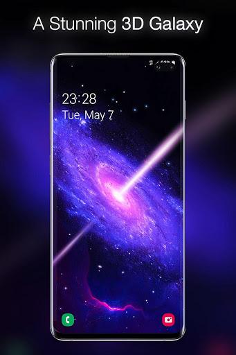 Galaxy Live Wallpapers - Image screenshot of android app