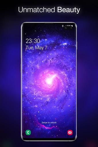 Galaxy Live Wallpapers - Image screenshot of android app