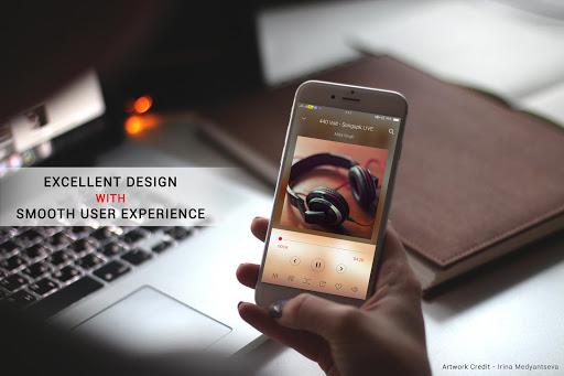 Music Player - عکس برنامه موبایلی اندروید