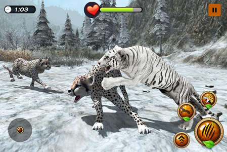 Jogo de Tigre Para Celular Tiger Simulator 3D Android ios Gameplay