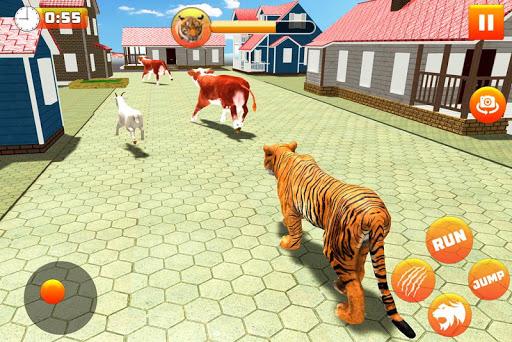 Wild Tiger City Rampage 2019 - Gameplay image of android game