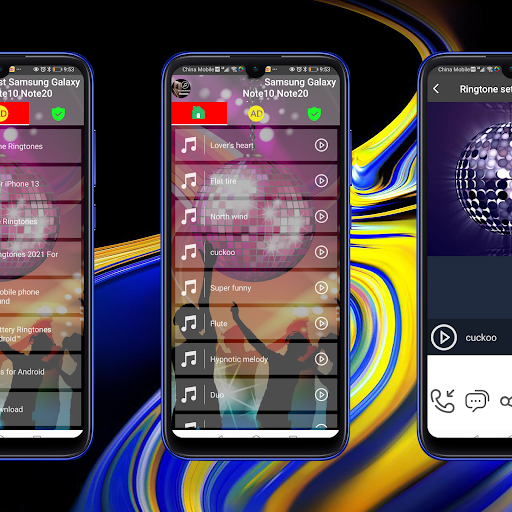 Galaxy Note10 Note20 ringtones - عکس برنامه موبایلی اندروید