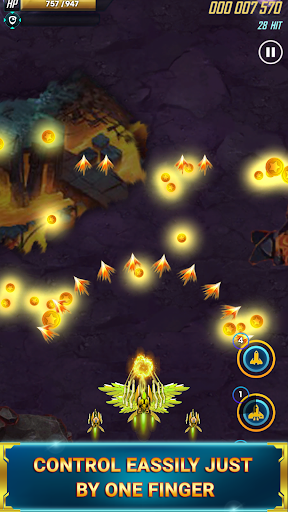 Galaxy Space Shooter - Space Shooting (Squadron) - عکس بازی موبایلی اندروید