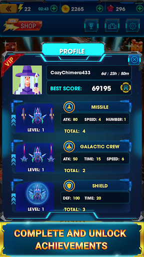 Galaxy Space Shooter - Space Shooting (Squadron) - عکس بازی موبایلی اندروید