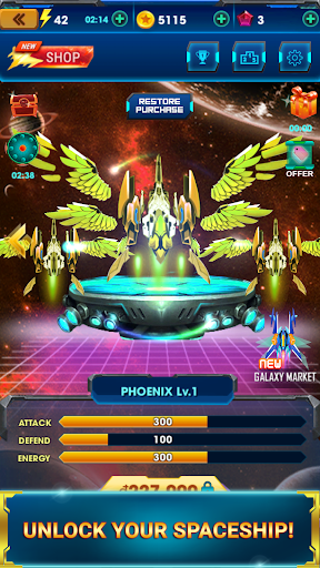 Download Galaxy Space Shooter - Space Shooting (Squadron