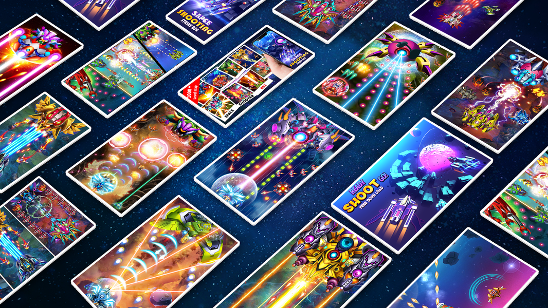 Galaxy Strike: Space Shooter - Gameplay image of android game