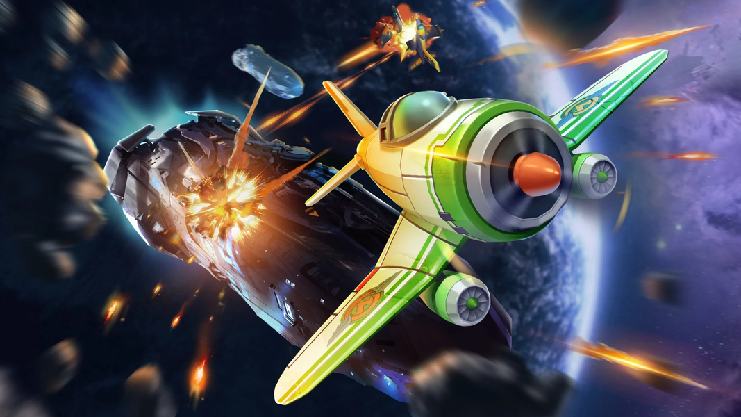 Space Clash: Galaxy Attack - Gameplay image of android game