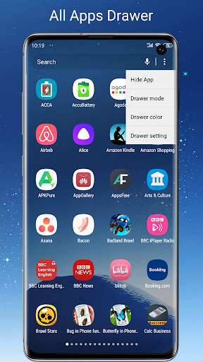 S۲۵ / S۷ Launcher for Galaxy S - عکس برنامه موبایلی اندروید
