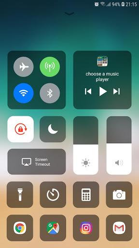 Control Center IOS 13 - عکس برنامه موبایلی اندروید