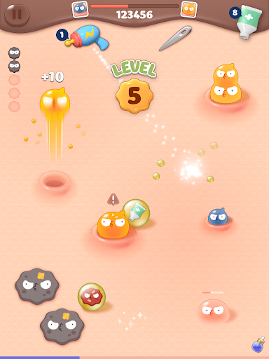 Pimple POP - Gameplay image of android game