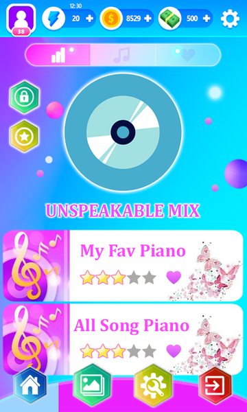 Unspeakable Piano Game Tiles - Image screenshot of android app