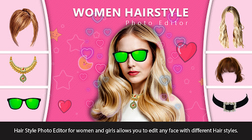 Girls Hairstyle Change Photo Editor- Camera Effect Download